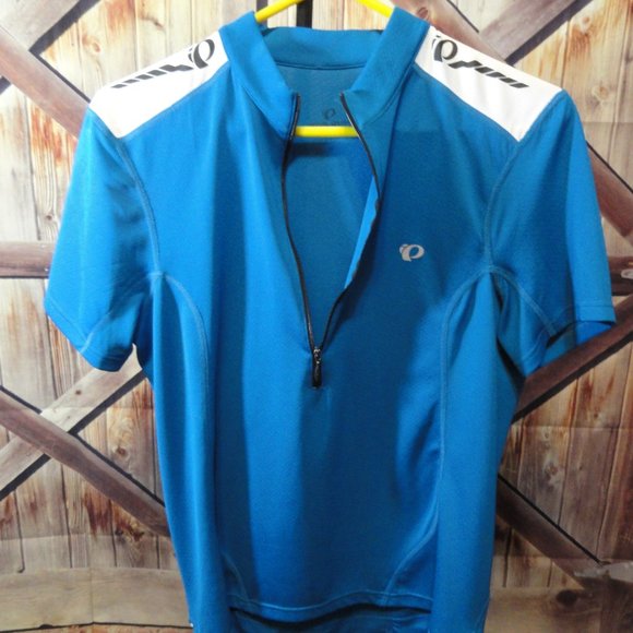 Pearl Izumi 3/4 zip Bicycle Multi pocket Jersey~Colorful~Bike Jersey - Picture 2 of 5